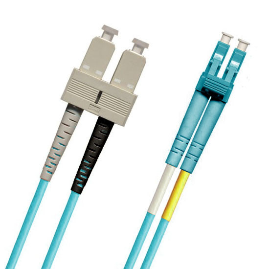 پچ‌کورد آداپتوری فیبر SC به LC، چندمد (OM/G50-125)